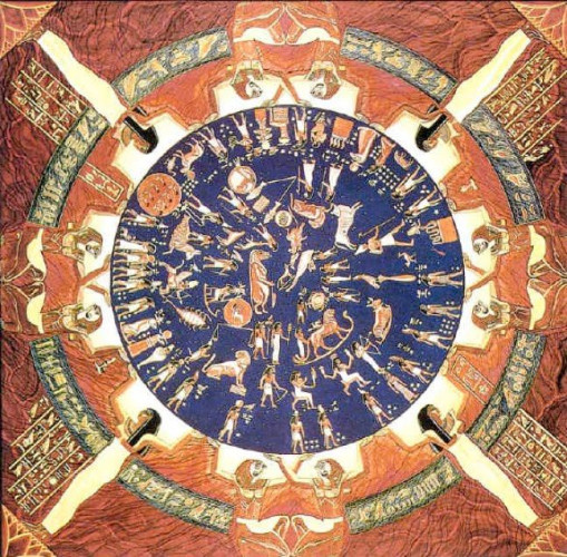 The Dendera Solar Calendar is the oldest Zodiac in the world. It was originally in the ceiling of a small chapel atop a temple outside th...
