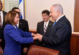 Pelosi and Netanyahu have supported the apartheid state and genocide