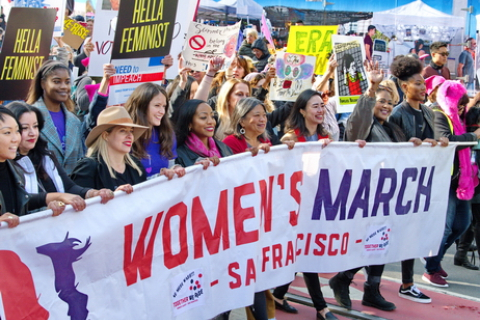 Fourth Annual Women's March in Cities Across the Country